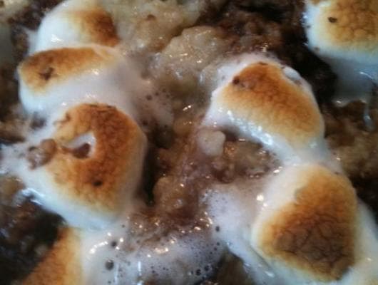 Baked S'mores Oatmeal